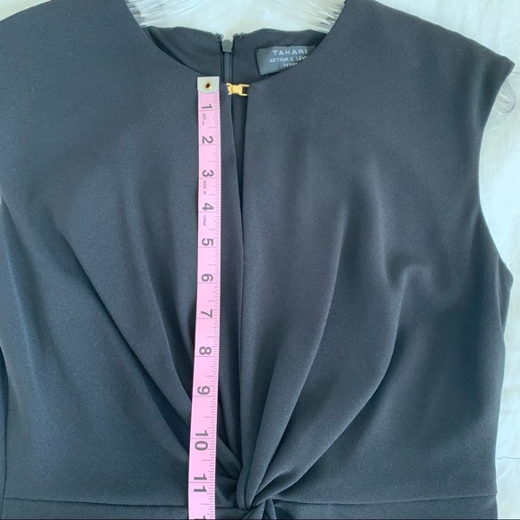 🌸 Tahari ASL Black Dress - Picture 9 of 11